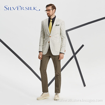 Men's Jacket Notched Lapel Slim Fit Causal Blazer